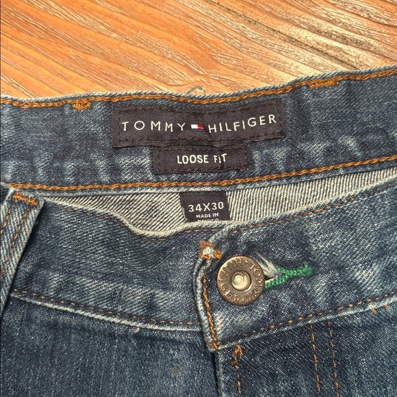 Tommy Hilfiger Loose Fit Jeans - Men's W34 L30 - Picture 2 of 7